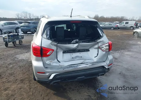 2017 Nissan Pathfinder S из США, поврежденный, VIN 5N1DR2MM4HC660323